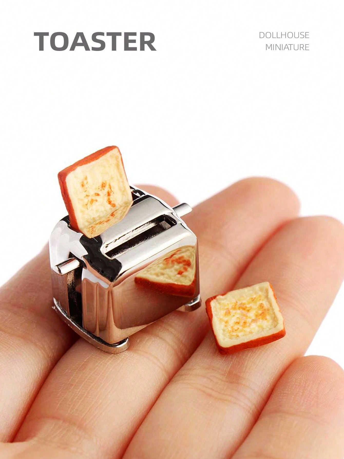 Kitchen Gadgets Wholesale - Miniaturowy toster do domku dla lalek