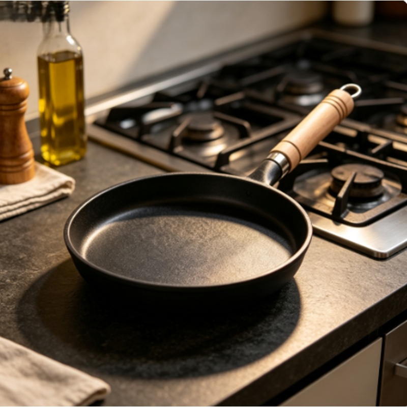 Cast Iron Skillet - Patelnia żeliwna 26 cm, niepowlekana, do