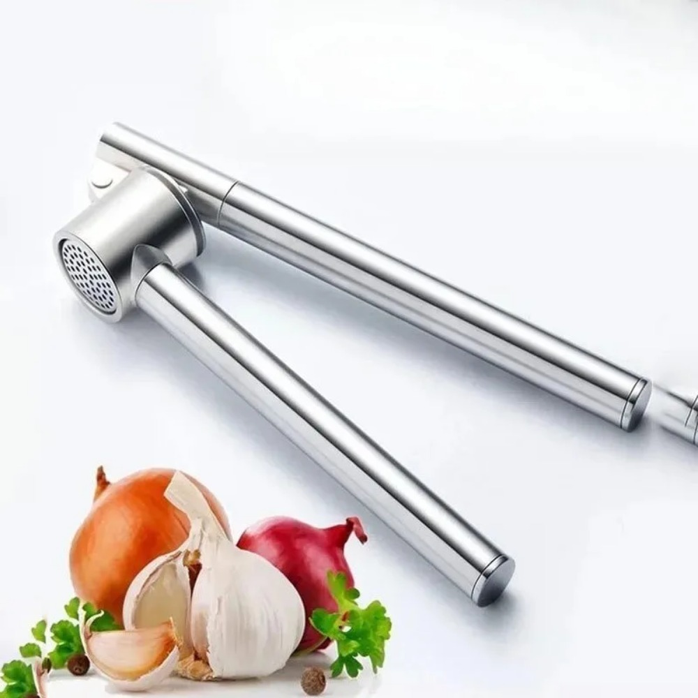 Manual Garlic Press - Ręczna praska do czosnku ze stali