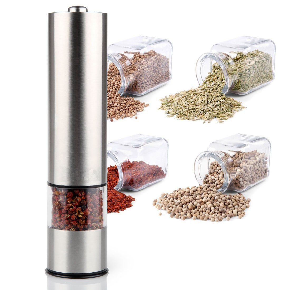 Kitchen Gadgets For Gifts - A56T-Elektryczny młynek do soli i pieprzu