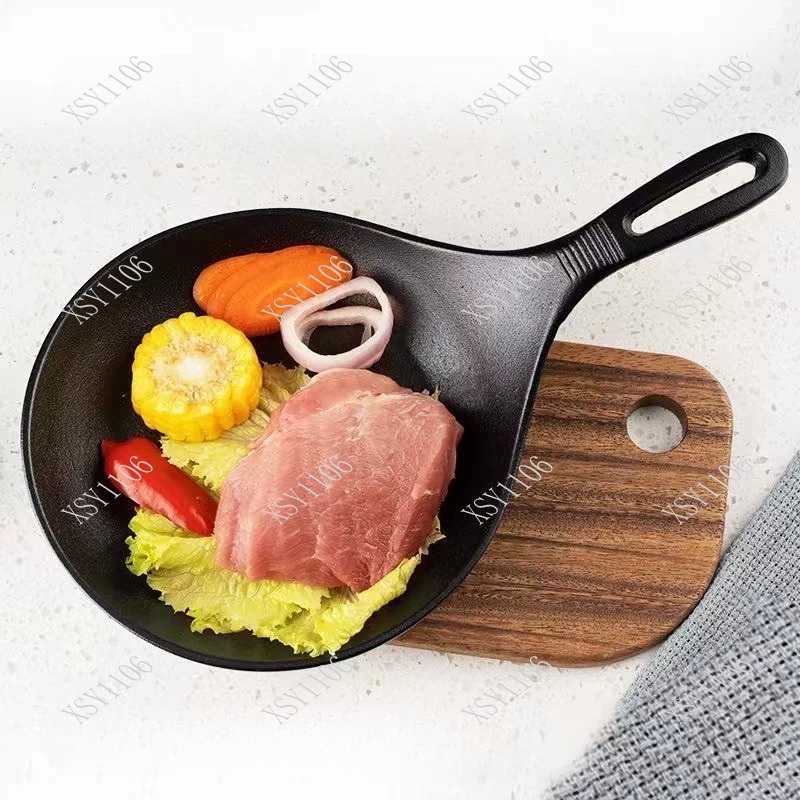 Cast Iron Skillet - Patelnia żeliwna bez powłoki z długą
