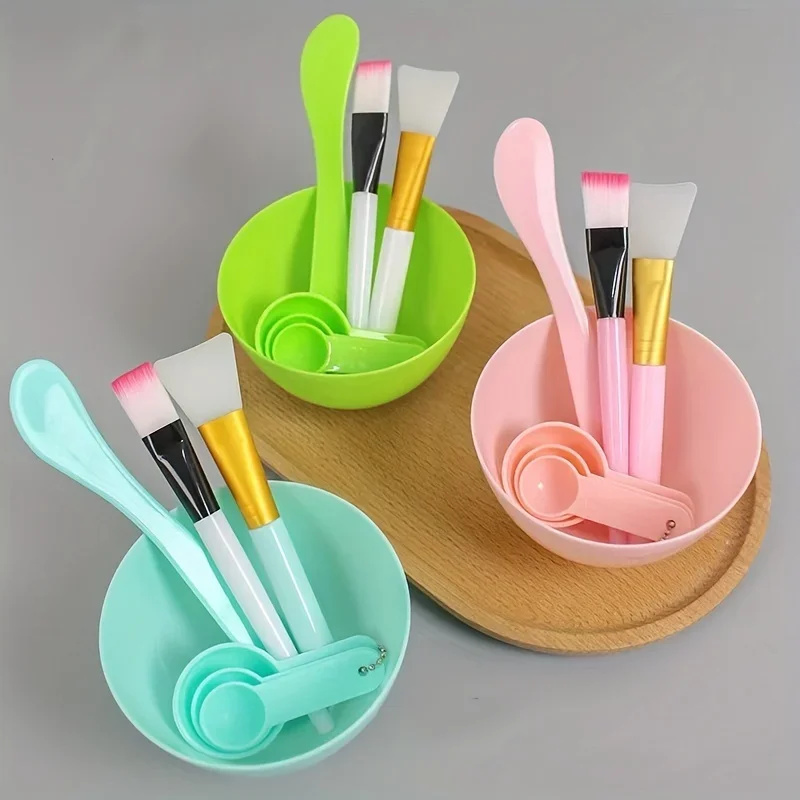 Silicone Spatula Set - Zestaw misek do mieszania masek na