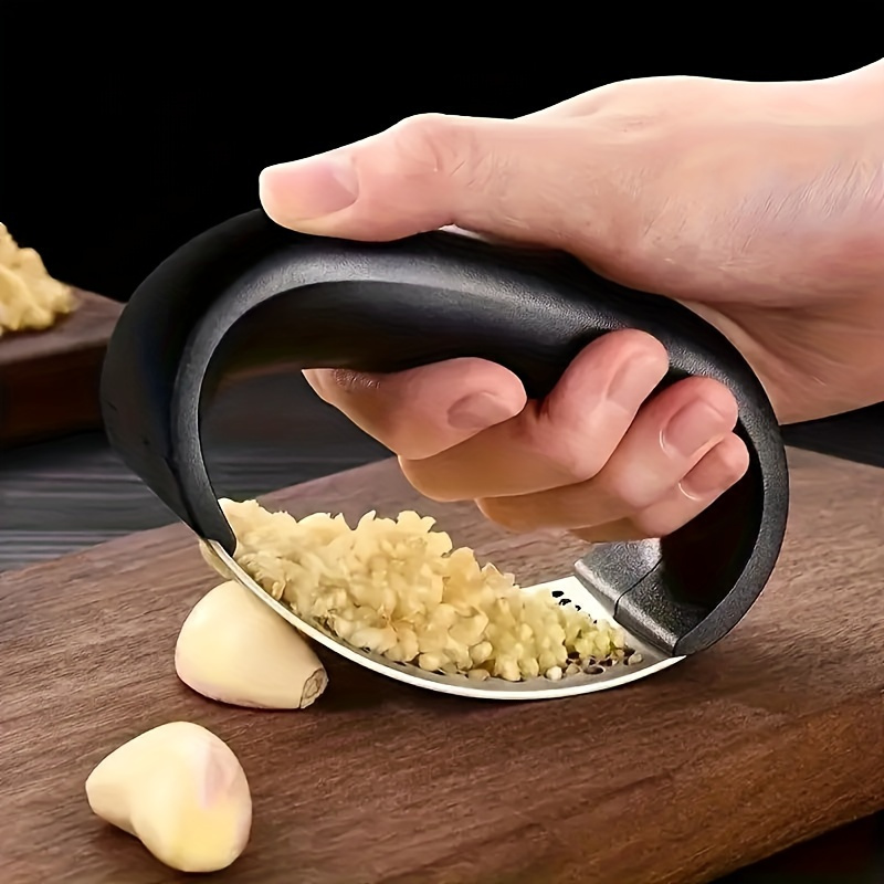 Manual Garlic Press - Ręczna praska do czosnku ze stali