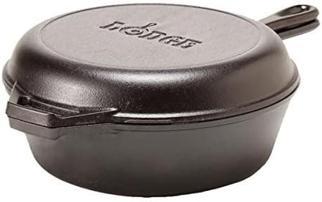 Zestaw garnków żeliwnych 2w1 - – Cast Iron Skillet recenzja i cena