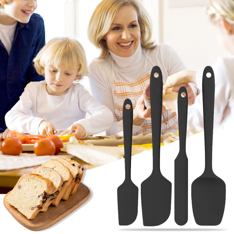 Zestaw 4 sztuk silikonowych ło – Silicone Spatula Set recenzja i cena