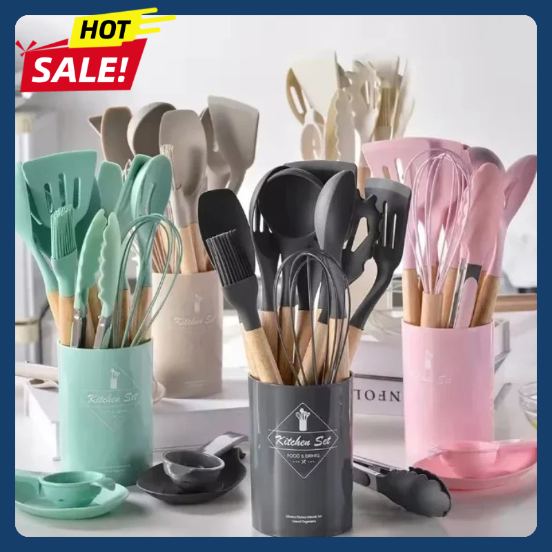 12-częściowy zestaw silikonowy – Silicone Spatula Set recenzja i cena