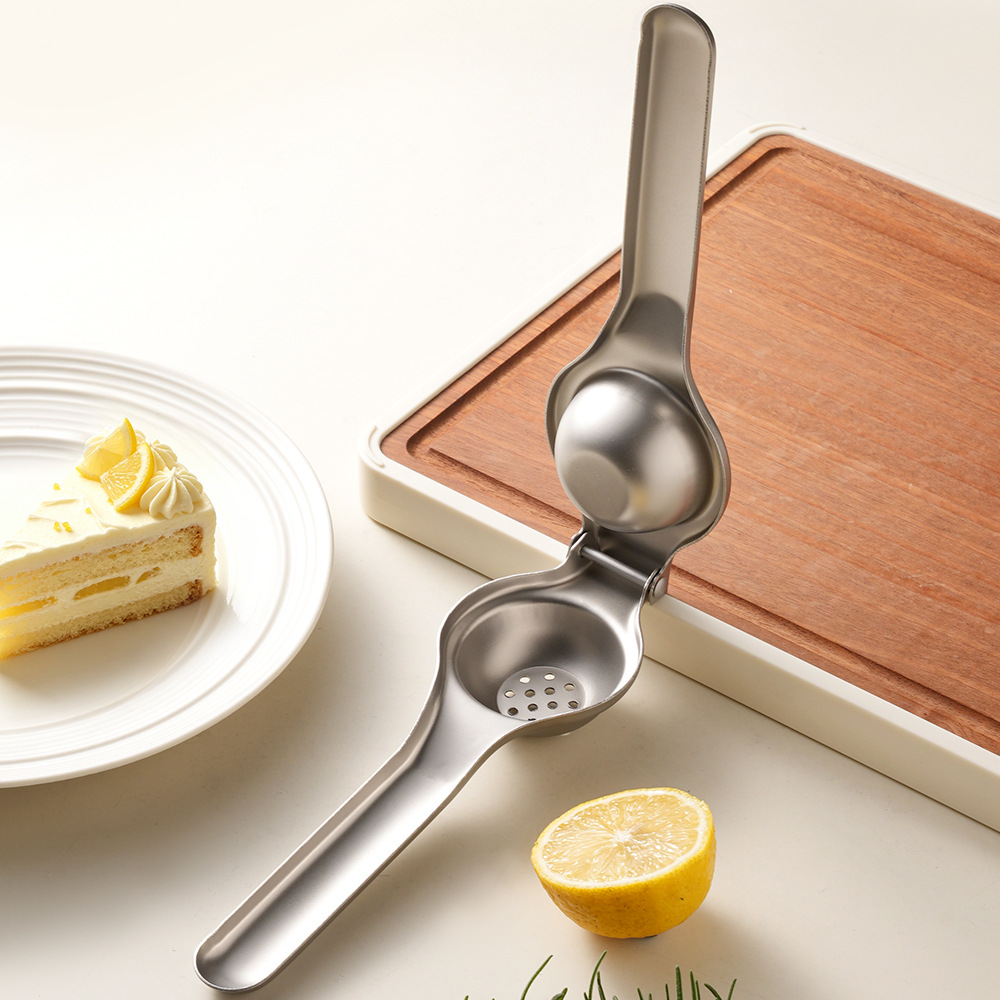 Wyżymacz do cytryn ze stali ni – Manual Garlic Press recenzja i cena