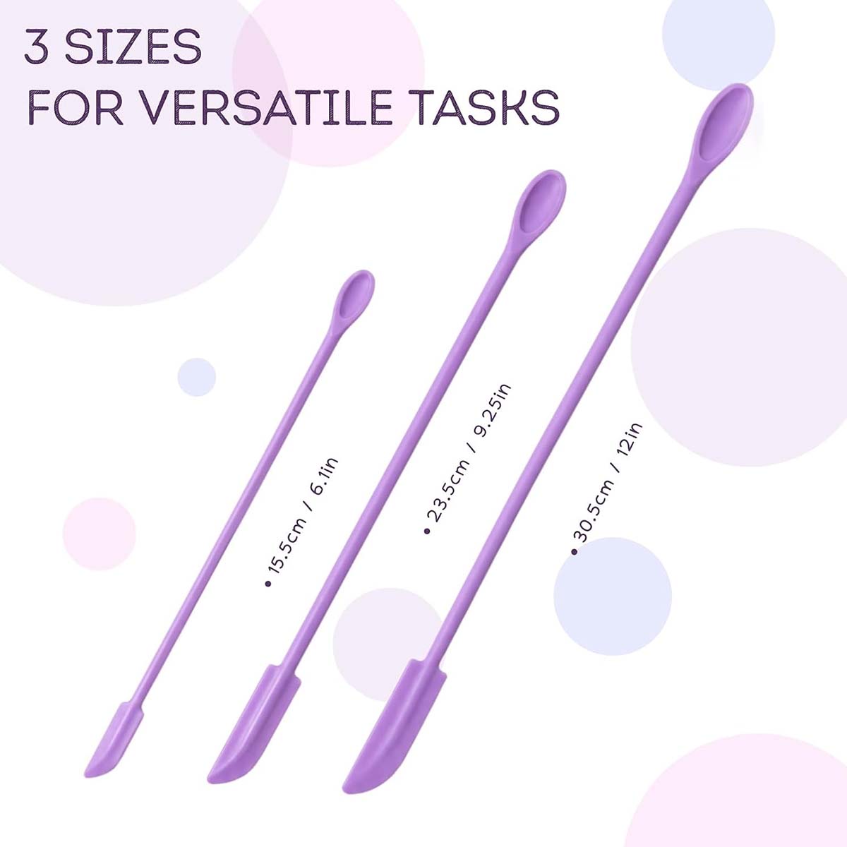 Zestaw 3 szt. silikonowych szp – Silicone Spatula Set recenzja i cena
