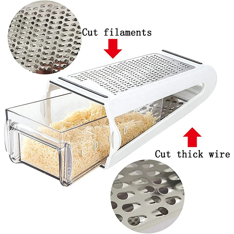 Dwustronna tarka do sera, wiel – Cheese Grater Box recenzja i cena