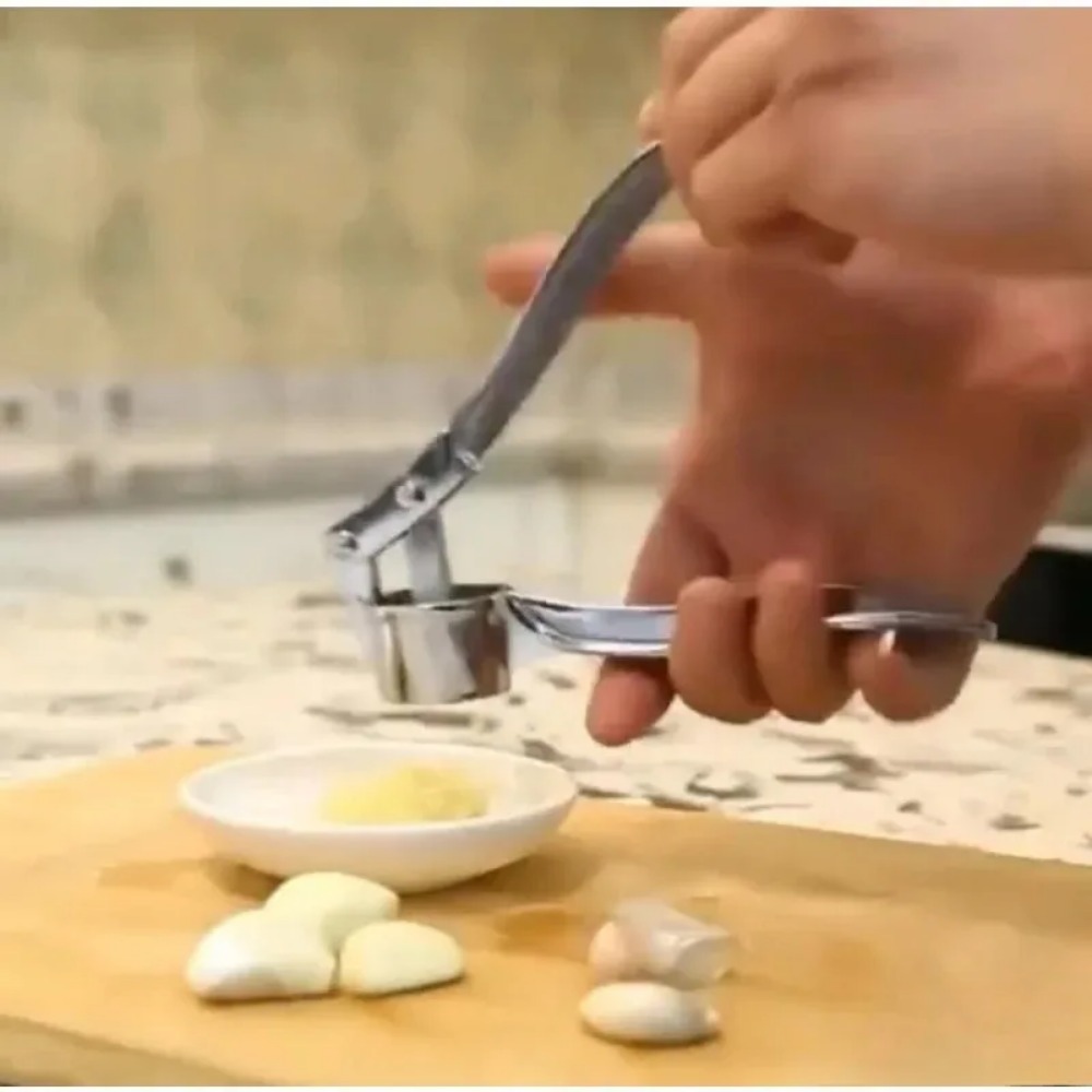 Ręczna praska do czosnku ze st – Manual Garlic Press recenzja i cena