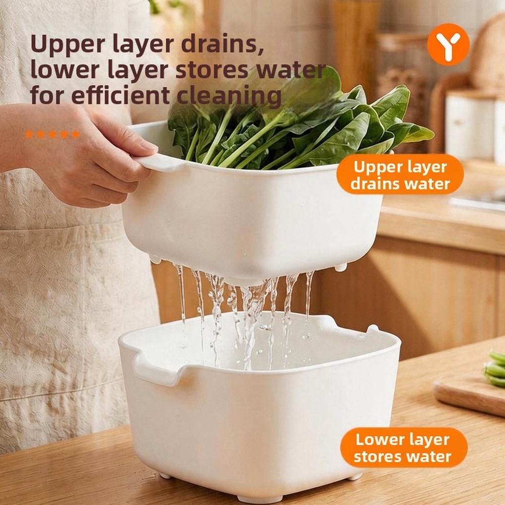 Dwupoziomowy kosz do odsączani – Kitchen Gadgets Organizer recenzja i cena