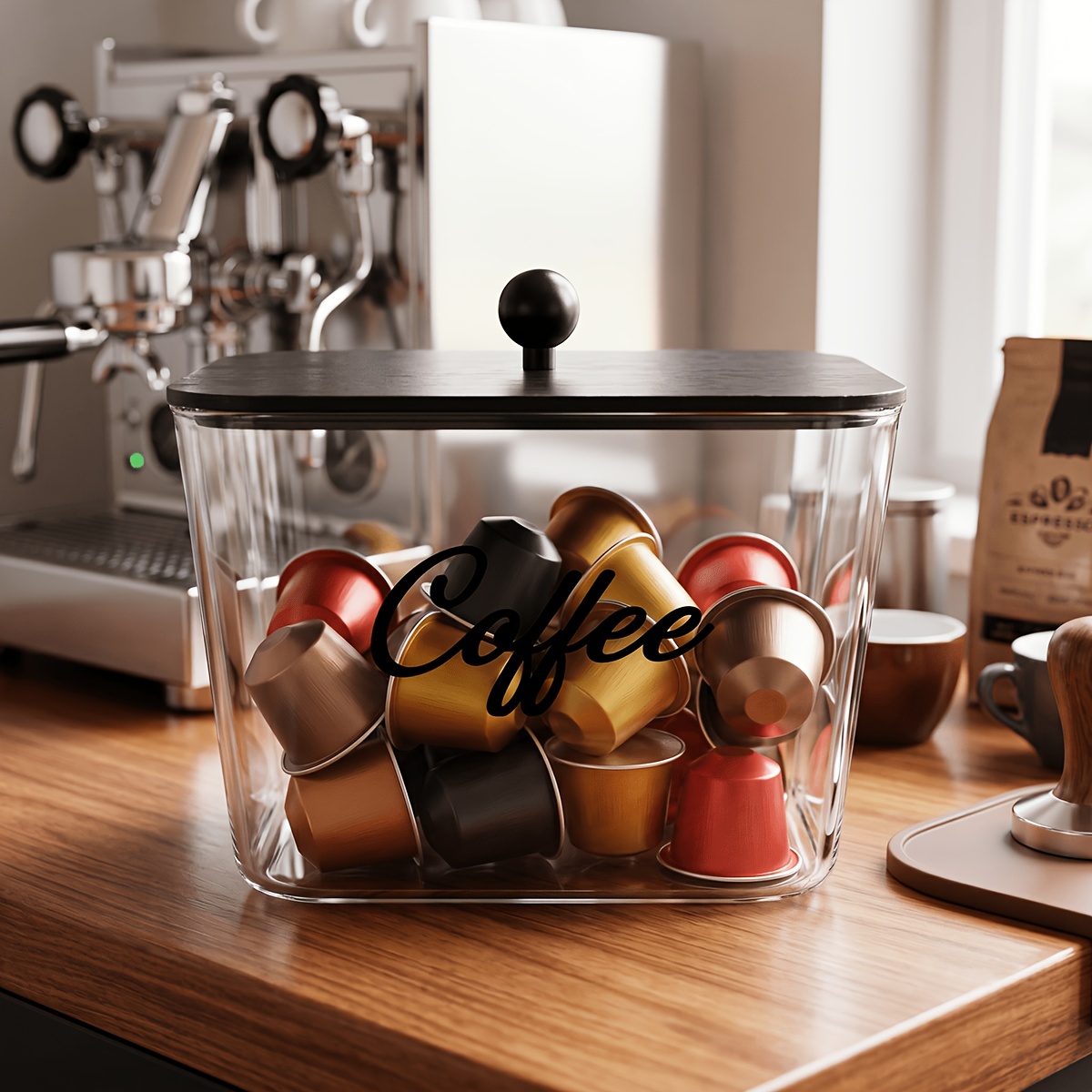 Pojemnik na kapsułki z pokrywk – Kitchen Gadgets Organizer recenzja i cena