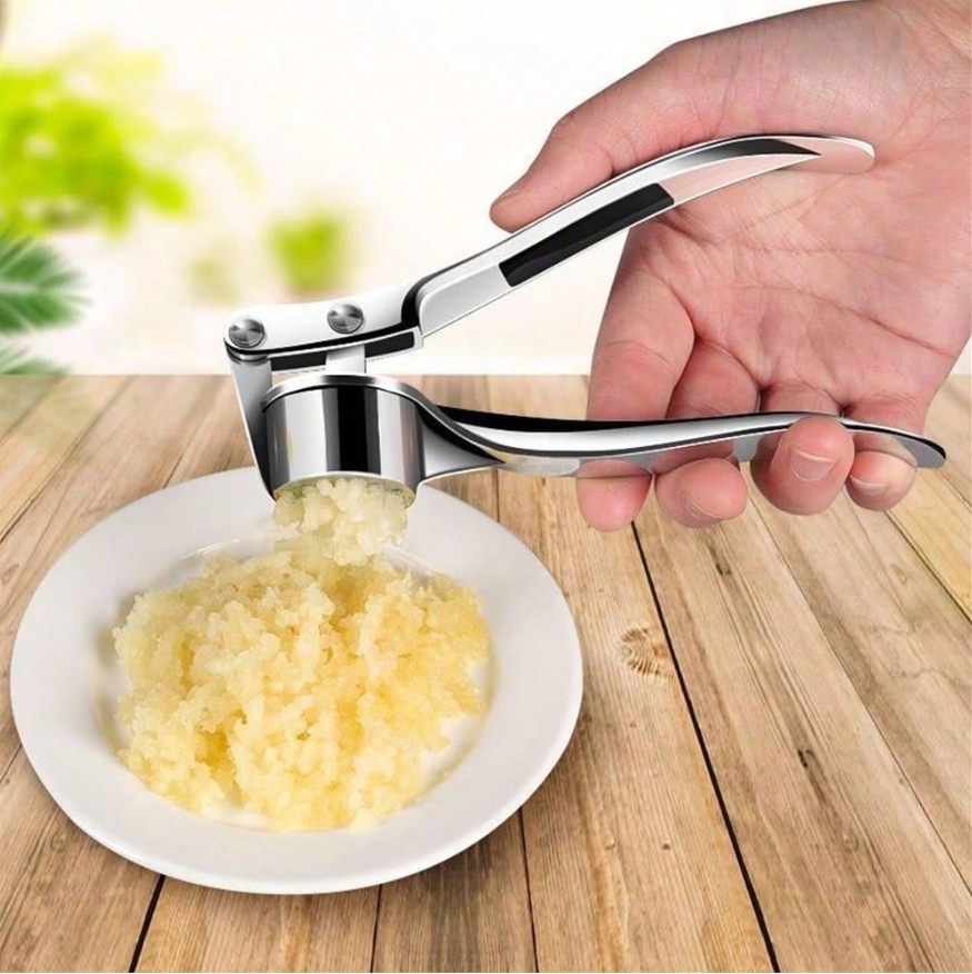Praska do czosnku, ręczny rozd – Manual Garlic Press recenzja i cena