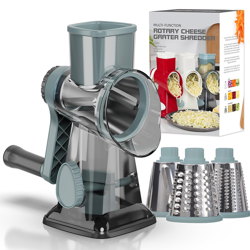 LMETJMA 3 w 1 obrotowa tarka d – Cheese Grater Box recenzja i cena