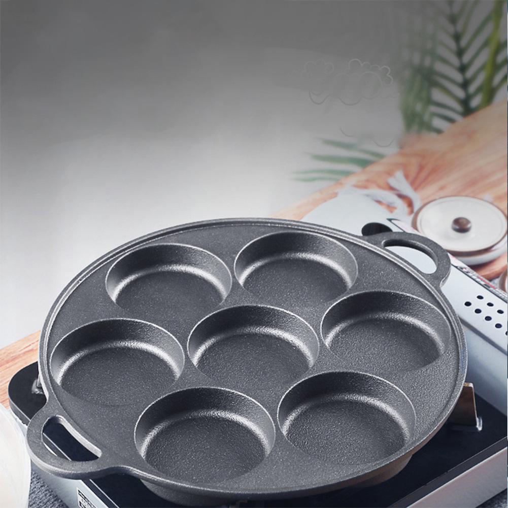 Patelnia żeliwna z 7 otworami, – Cast Iron Skillet recenzja i cena