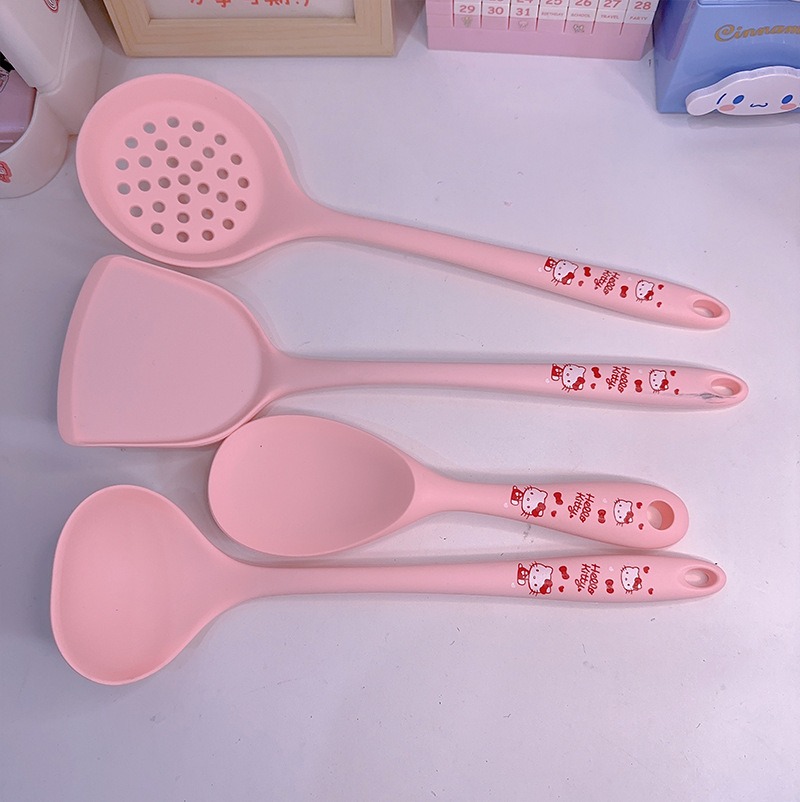 Uroczy nadruk anime, 4-częścio – Silicone Spatula Set recenzja i cena