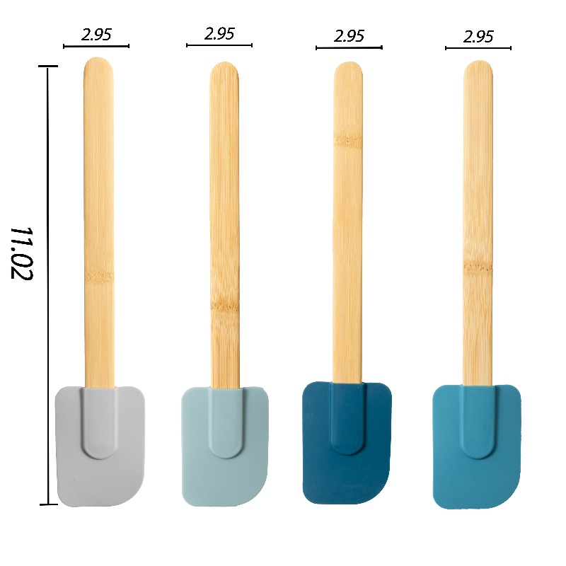 Kolorowy zestaw 4 silikonowych – Silicone Spatula Set recenzja i cena