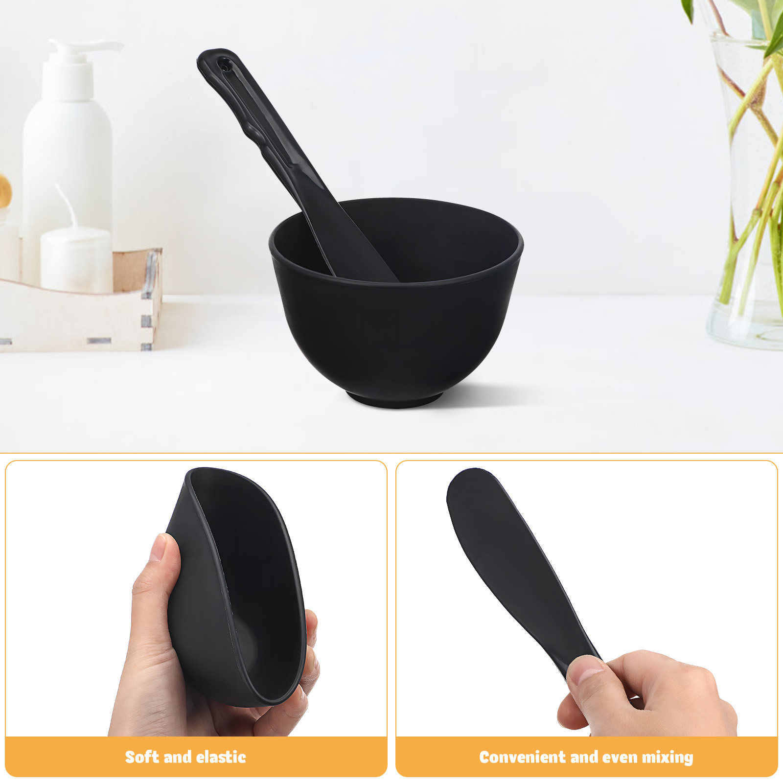 1 zestaw: miska do mieszania m – Silicone Spatula Set recenzja i cena