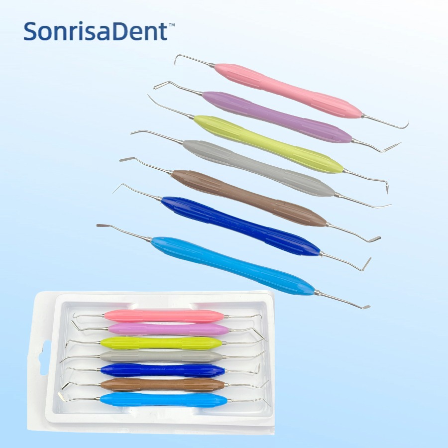 Szpatułki dentystyczne do żywi – Silicone Spatula Set recenzja i cena