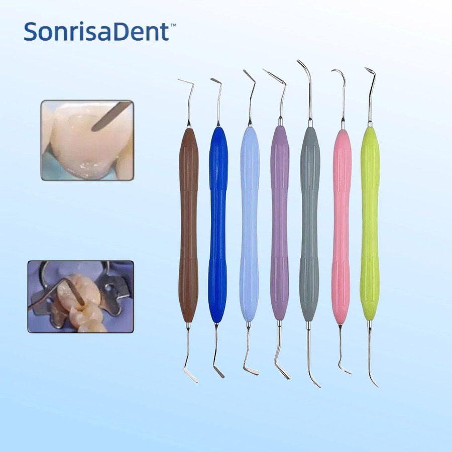 Szpatułki dentystyczne do żywi – Silicone Spatula Set recenzja i cena