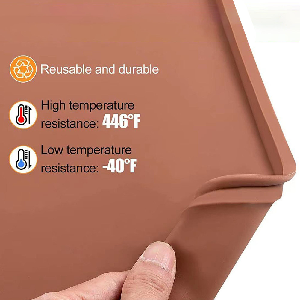 3 sztuki silikonowych arkuszy  – Silicone Baking Mat recenzja i cena