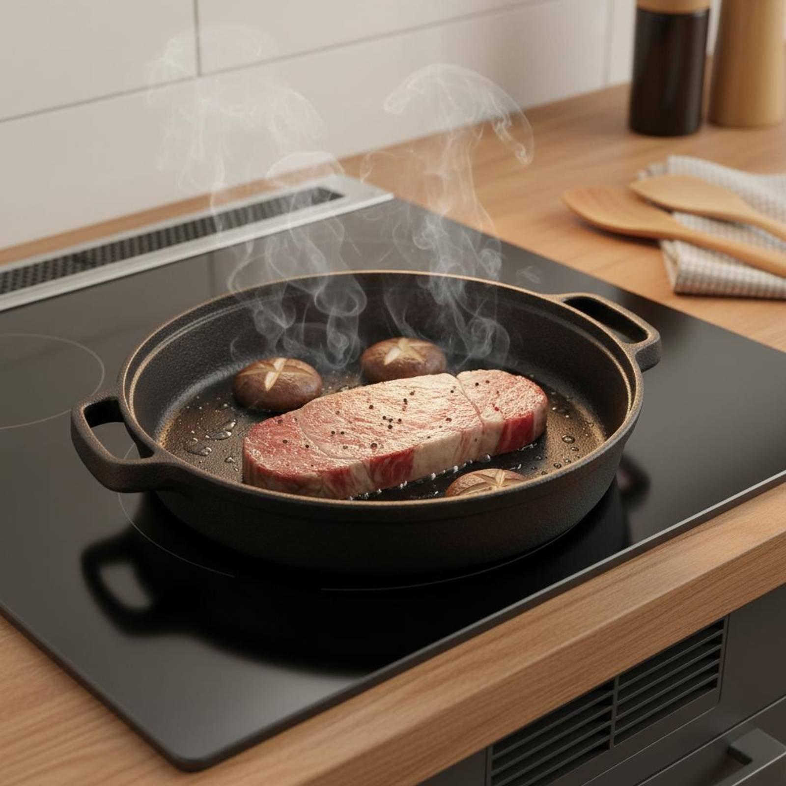 Rustykalna patelnia żeliwna 30 – Cast Iron Skillet recenzja i cena