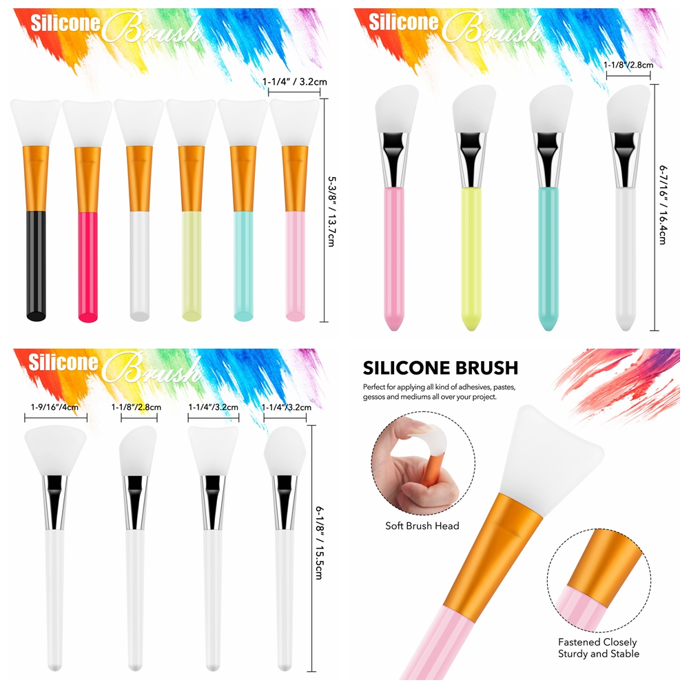 Silikonowy pędzel rzemieślnicz – Silicone Spatula Set recenzja i cena