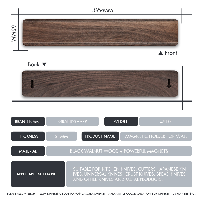 Magnetyczny uchwyt na nóż Gran – Magnetic Knife Strip recenzja i cena